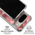 Autumn Red Geometric Google Pixel 10 Clear Case